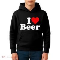 I Love Beer I Heart Beer Kids Hoodie thumb 4