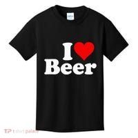 I Love Beer I Heart Beer Kids T-Shirt thumb 0