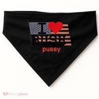 I LOVE BUSH USA-Made Doggie Bandana thumb 0