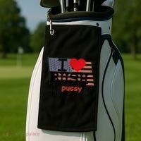 I LOVE BUSH Golf Towel thumb 2