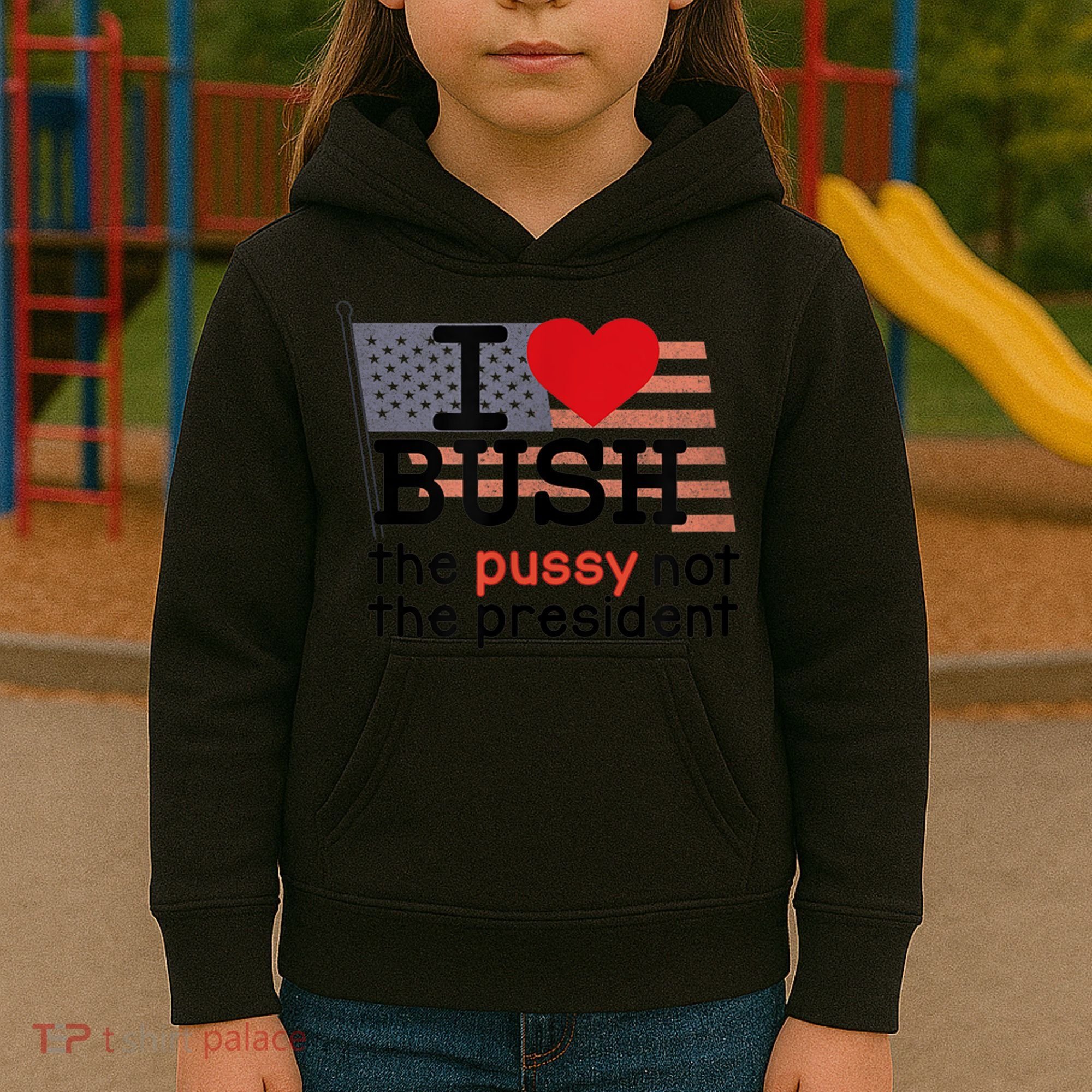 I LOVE BUSH Kids Hoodie