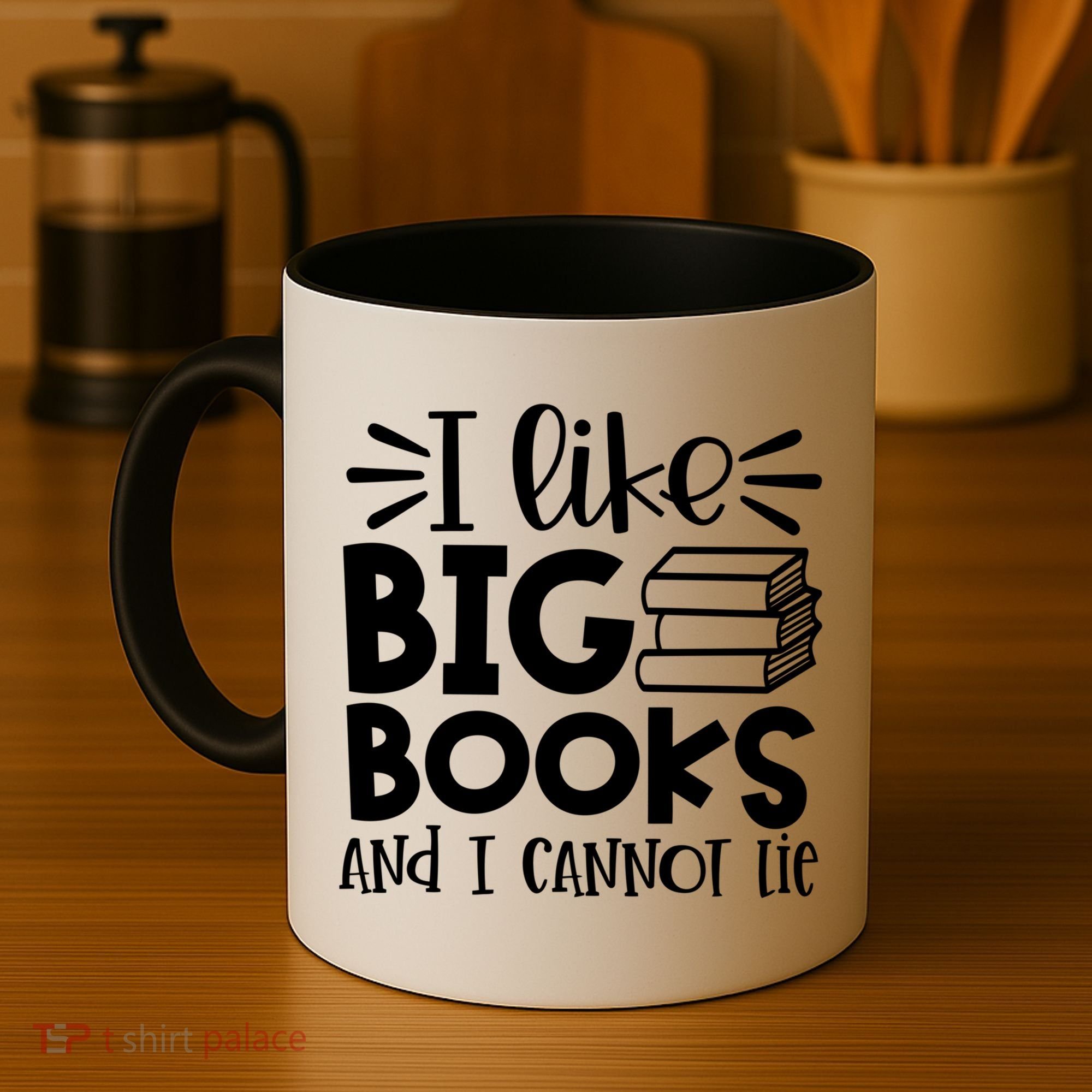 I Like Big Books And I Cannot Lie Book Nerd School Librarian Gift Coffee Mug