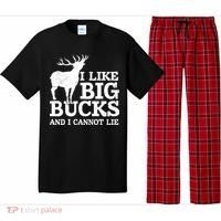 I Like Big Bucks And I Cannot Lie Deer Hunting Pajama Set thumb 0