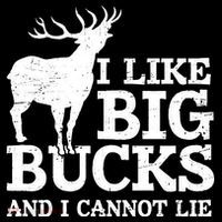 I Like Big Bucks And I Cannot Lie Deer Hunting Mousepad thumb 1