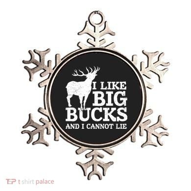 I Like Big Bucks And I Cannot Lie Deer Hunting Ornament