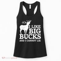 I Like Big Bucks And I Cannot Lie Deer Hunting Women's Tank Top thumb 0