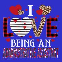 I Love Being An Administrative Assistant Red Plaid Gift Mousepad thumb 1