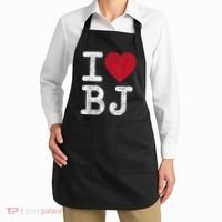 I Love Bj Beijing China Bj Apron thumb 2