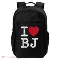I Love Bj Beijing China Bj Backpack thumb 0
