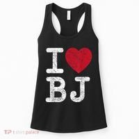 I Love Bj Beijing China Bj Women's Tank Top thumb 0