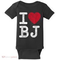 I Love Bj Beijing China Bj Baby Bodysuit thumb 0