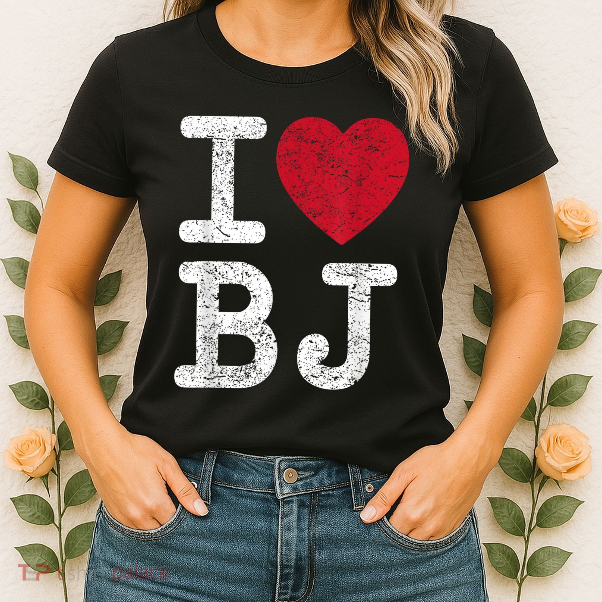 I Love Bj Beijing China Bj Women's T-Shirt