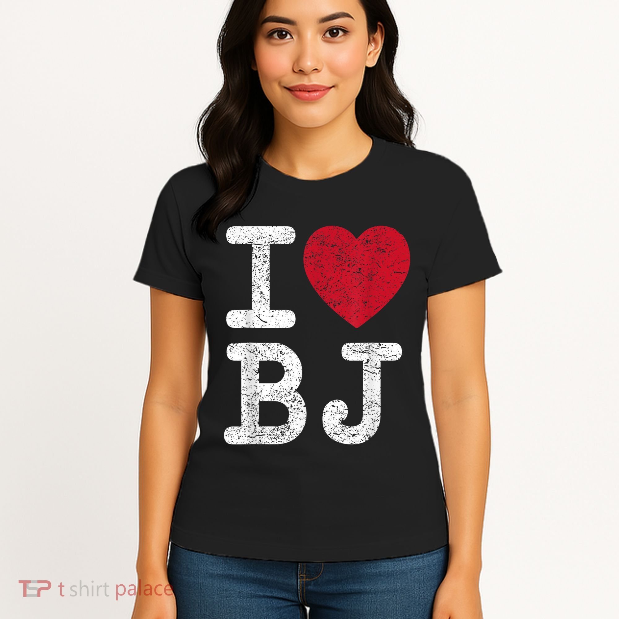 I Love Bj Beijing China Bj Women's T-Shirt