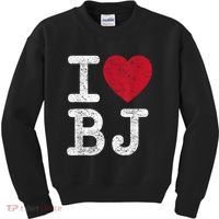 I Love Bj Beijing China Bj Kids Sweatshirt thumb 0