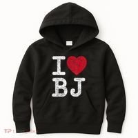 I Love Bj Beijing China Bj Kids Hoodie thumb 0