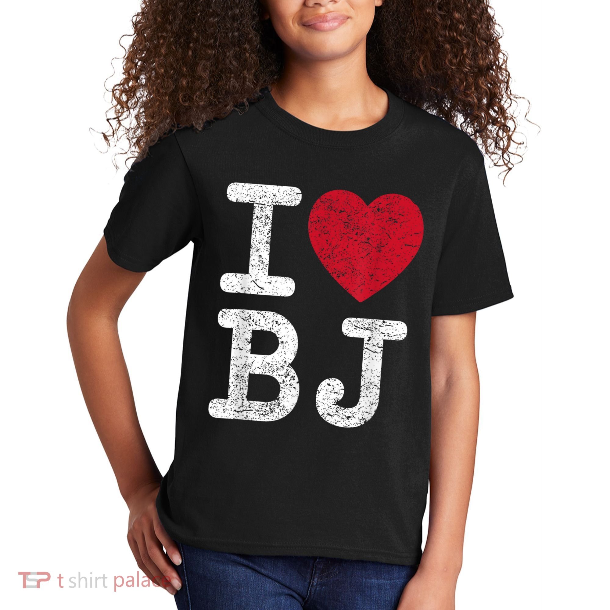 I Love Bj Beijing China Bj Kids T-Shirt
