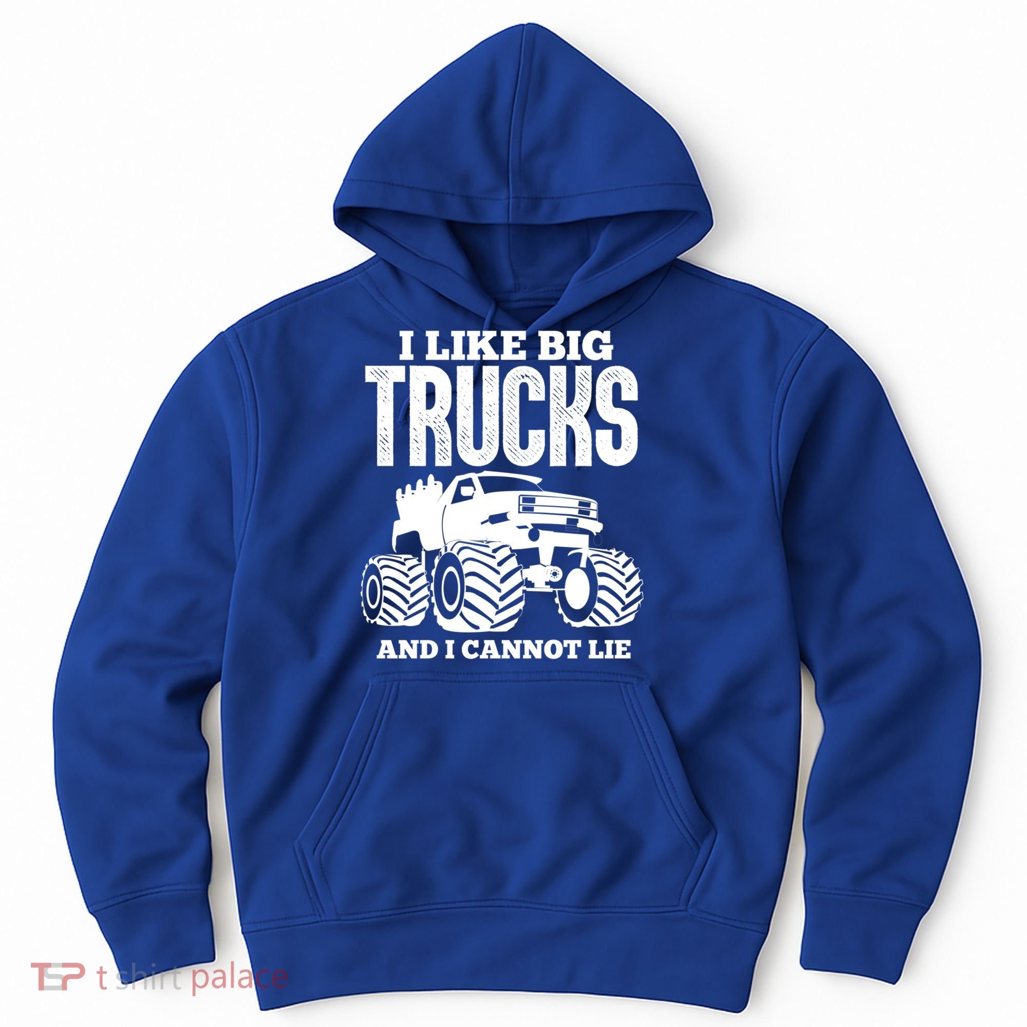 I Like Big Trucks And I Cannot Lie Funny Monster Truck Great Gift Hoodie