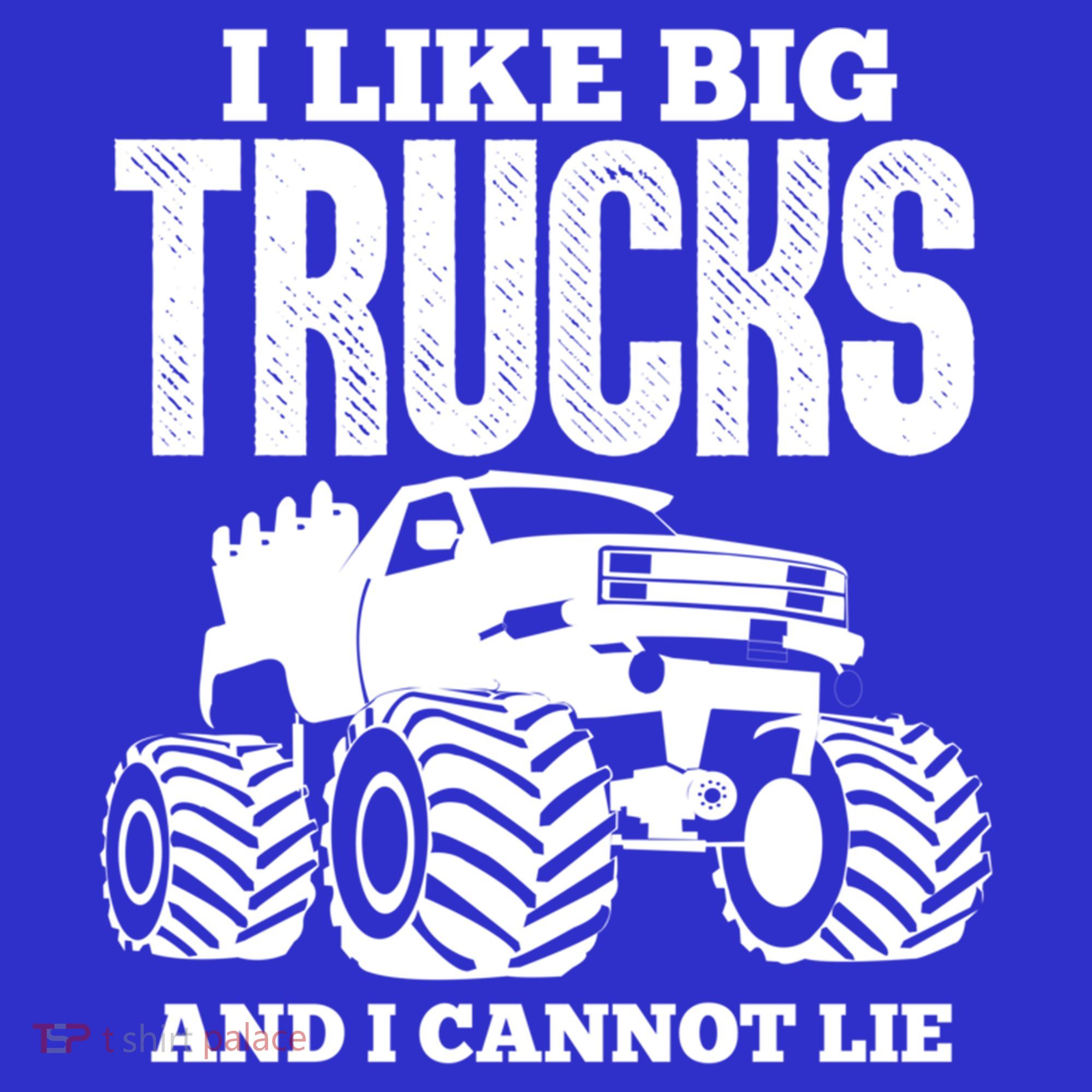I Like Big Trucks And I Cannot Lie Funny Monster Truck Great Gift Sweatshirt