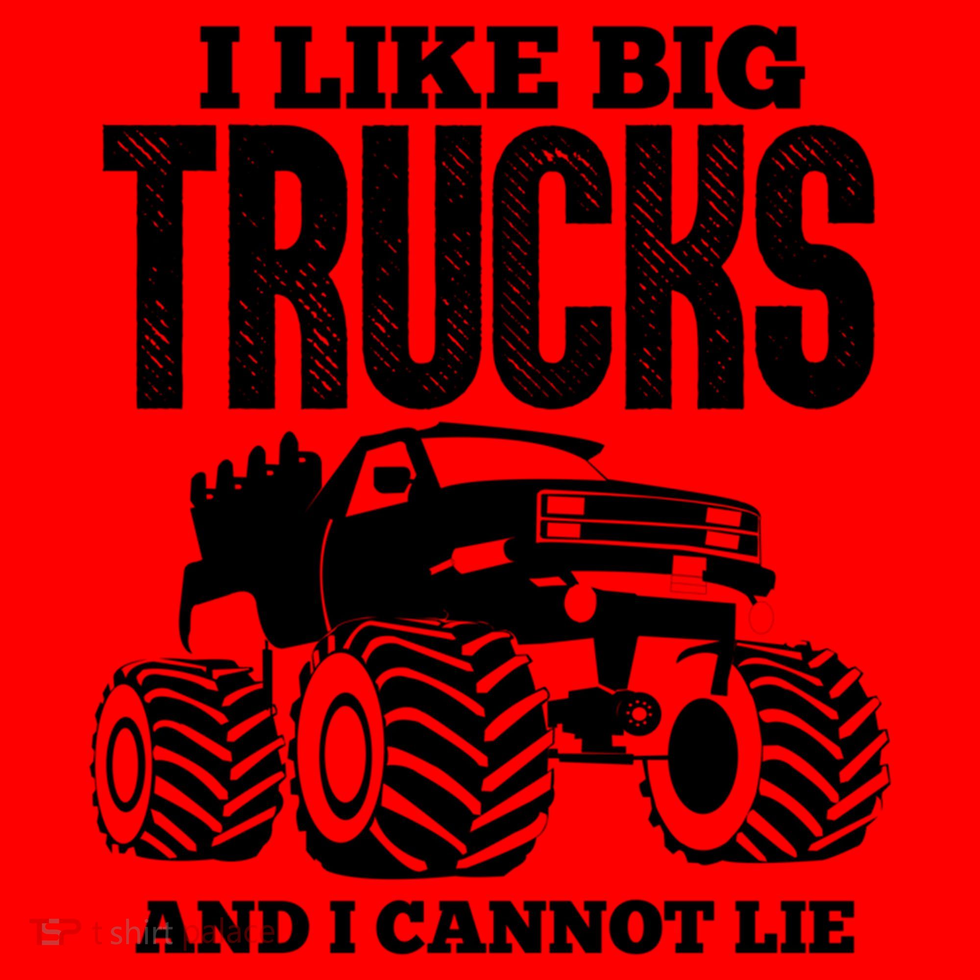 I Like Big Trucks And I Cannot Lie Funny Monster Truck Great Gift Santa Hat