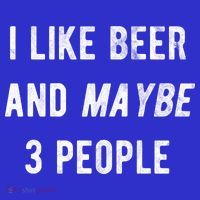 I Like Beer And Maybe 3 People Visor thumb 3