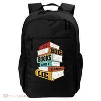 I Like Big Books And I Cannot Lie Librarian Book Reader Backpack thumb 0