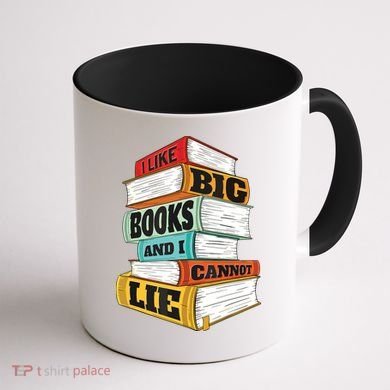 I Like Big Books And I Cannot Lie Librarian Book Reader Coffee Mug back