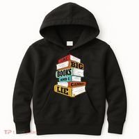I Like Big Books And I Cannot Lie Librarian Book Reader Kids Hoodie thumb 0