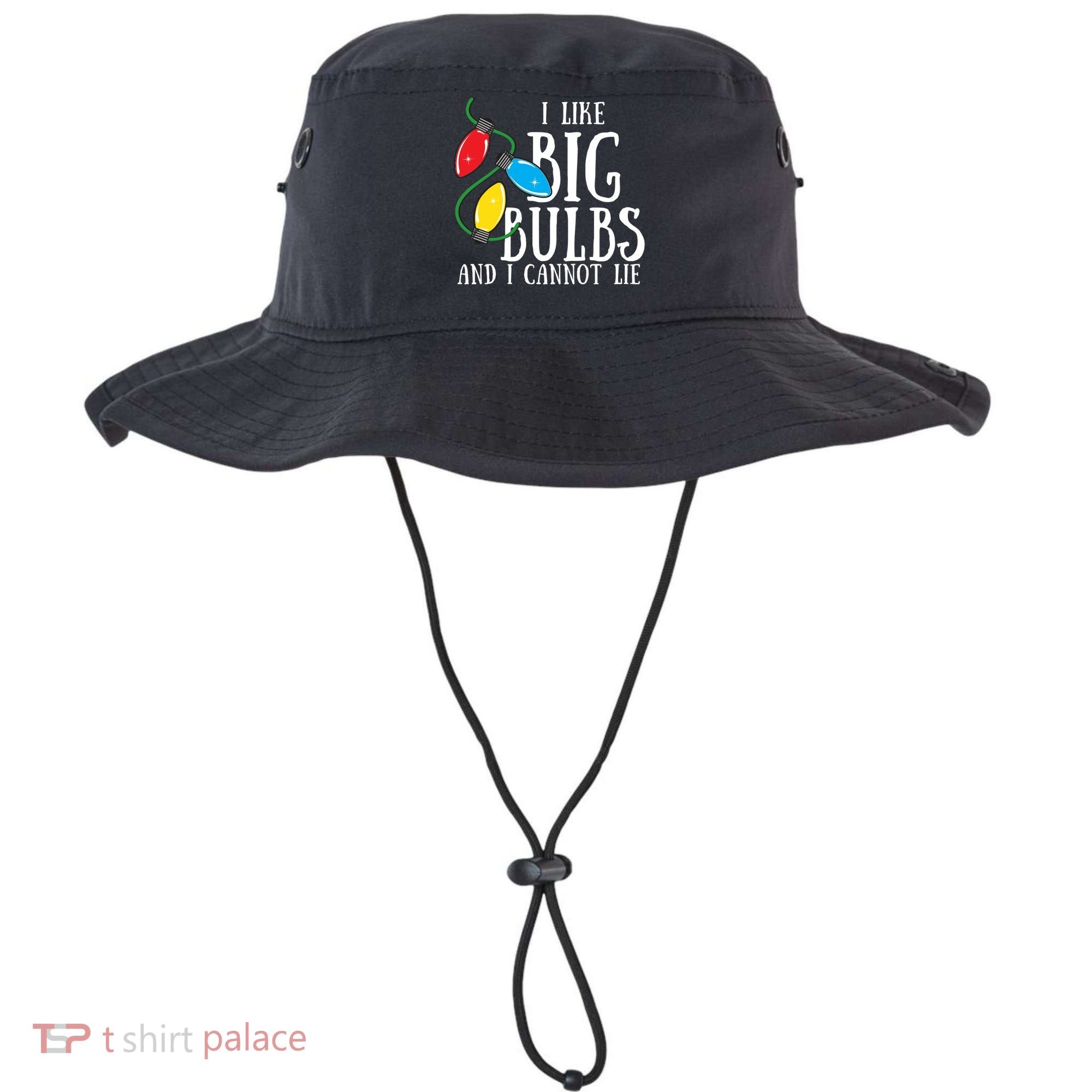 I Like Big Bulbs And I Cannot Lie Funny Christmas Gift Bucket Hat