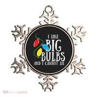 I Like Big Bulbs And I Cannot Lie Funny Christmas Gift Ornament thumb 0