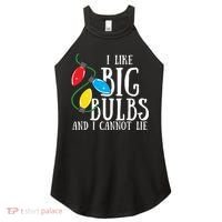 I Like Big Bulbs And I Cannot Lie Funny Christmas Gift Women's Perfect Tri Rocker Tank thumb 0