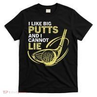 I Like Big Putts And I Cannot Lie Vintage Saying Golf T-Shirt thumb 0