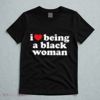 I Love Being Black Woman I Heart Being Black Woman T-Shirt thumb 5