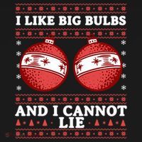 I Like Big Bulbs And I Cannot Lie Ugly Christmas Sweater Gift Doggie Tank thumb 4