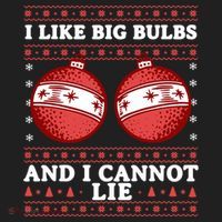 I Like Big Bulbs And I Cannot Lie Ugly Christmas Sweater Gift Hat thumb 2