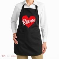 I Love Boone Heart Personalized Name Boone Apron thumb 2