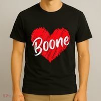 I Love Boone Heart Personalized Name Boone T-Shirt thumb 3