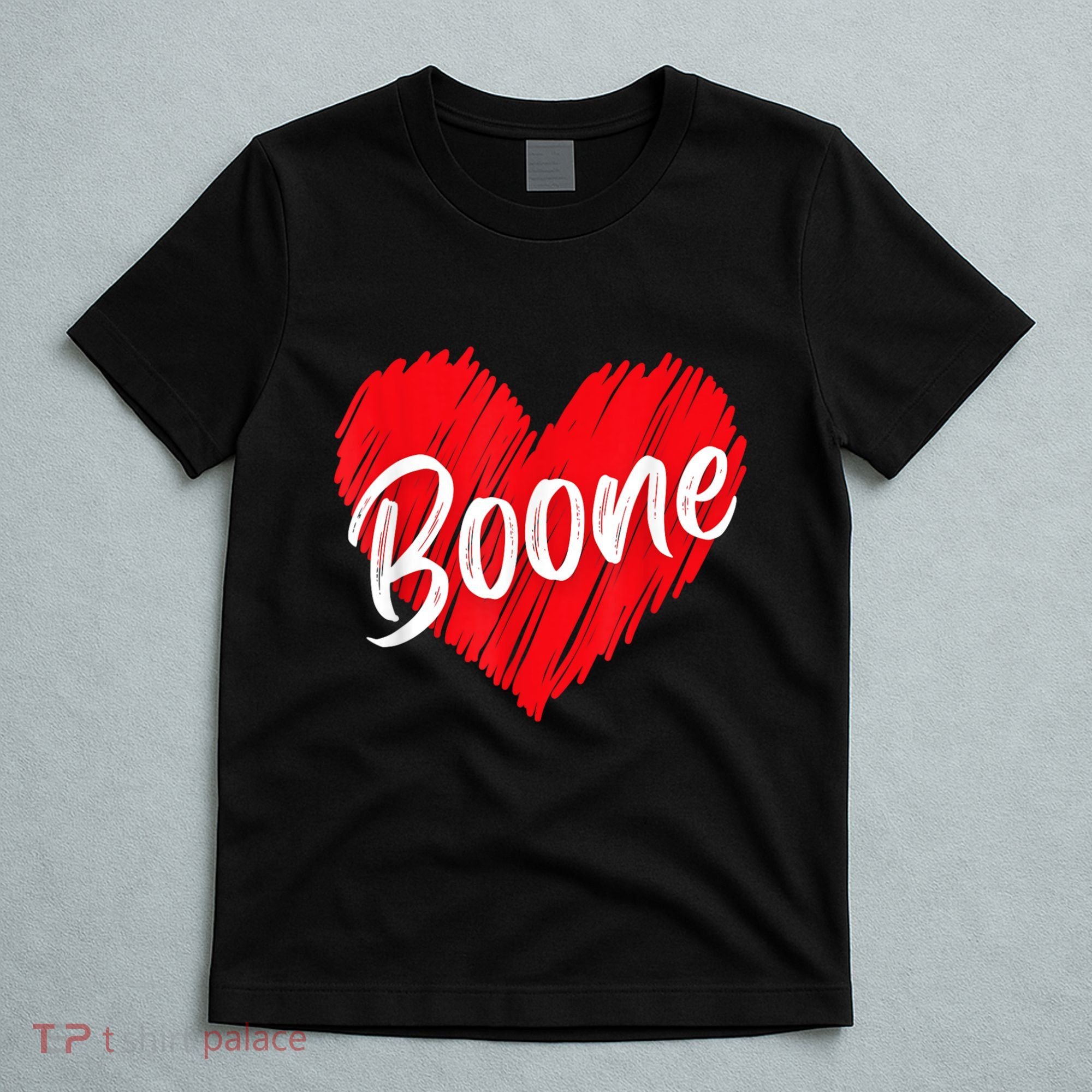 I Love Boone Heart Personalized Name Boone T-Shirt