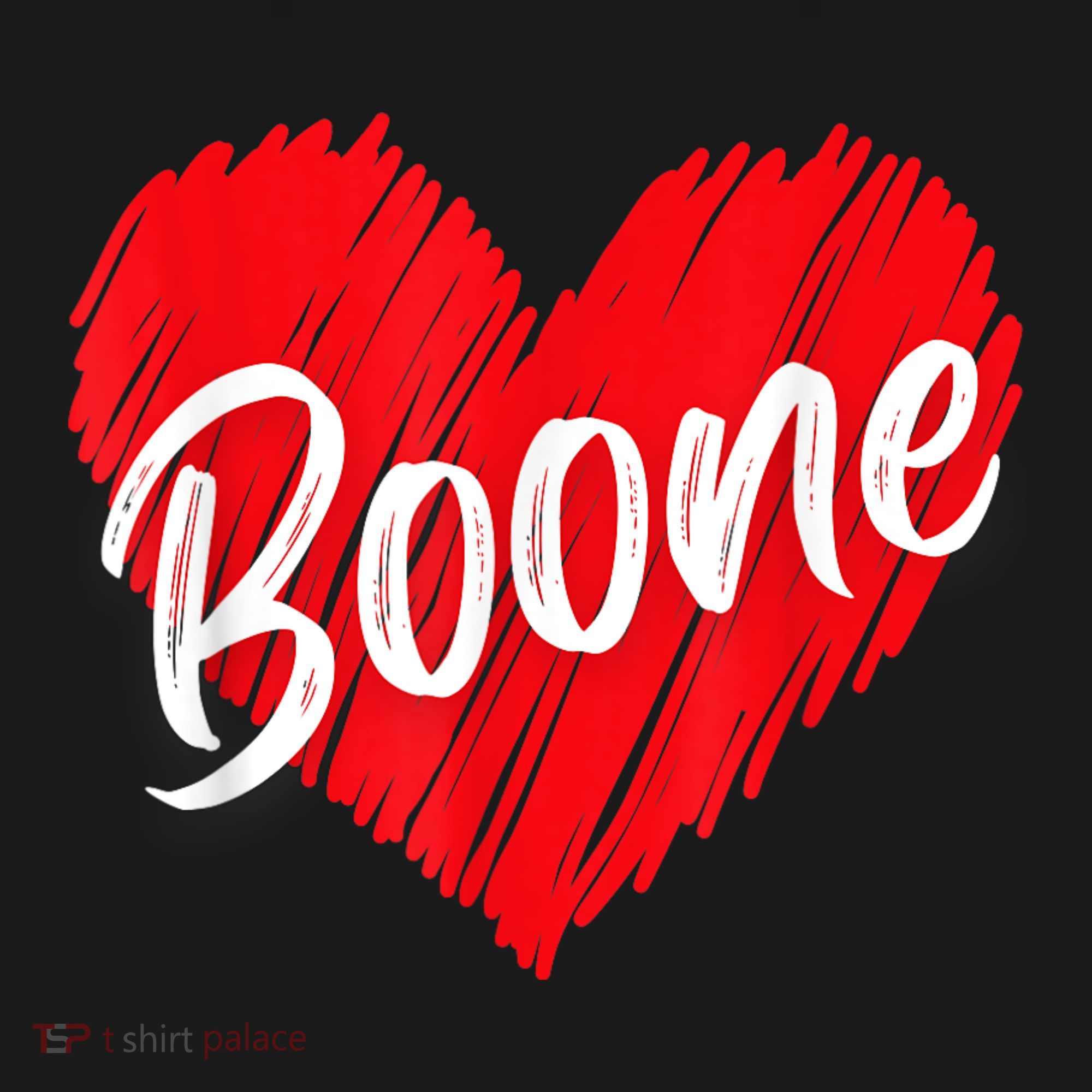 I Love Boone Heart Personalized Name Boone Bucket Hat