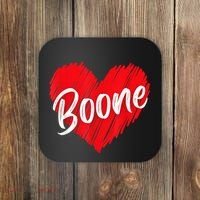I Love Boone Heart Personalized Name Boone Coaster thumb 0