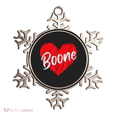 I Love Boone Heart Personalized Name Boone Ornament