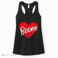 I Love Boone Heart Personalized Name Boone Women's Tank Top thumb 0