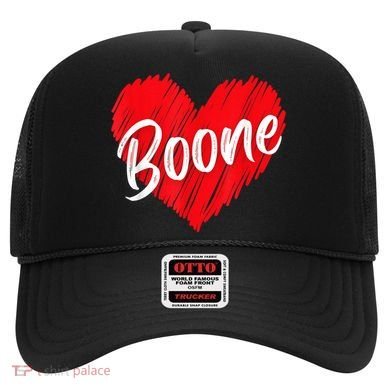I Love Boone Heart Personalized Name Boone Hat