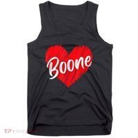 I Love Boone Heart Personalized Name Boone Tank Top thumb 0