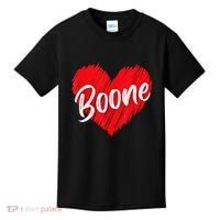 I Love Boone Heart Personalized Name Boone Kids T-Shirt thumb 0
