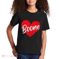 I Love Boone Heart Personalized Name Boone Kids T-Shirt thumb 2
