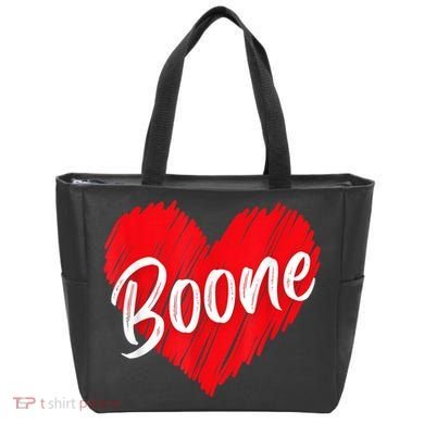 I Love Boone Heart Personalized Name Boone Tote Bag
