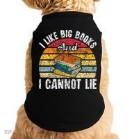 I Like Big Books And I Cannot Lie Bookworm Reading Teacher Doggie Tank thumb 0