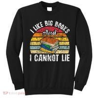 I Like Big Books And I Cannot Lie Bookworm Reading Teacher Sweatshirt thumb 0