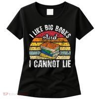 I Like Big Books And I Cannot Lie Bookworm Reading Teacher Women's T-Shirt thumb 0
