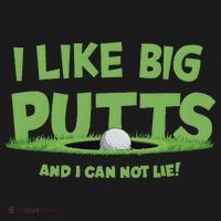 I Like Big Putts And I Cannot Lie Funny Golf Golfer Ornament thumb 1